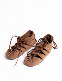 Sandalias de la Edad de Hierro para niños, marrón