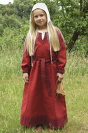Mädchenkleid Birka, rot