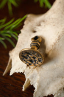 Średniowieczna angielska pieczęć, brązowy