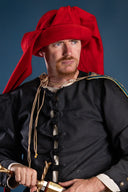 Kaproen Jan van Eyck, rood, wol