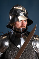 15. Jahrhundert Burgundische Eisenhut, 1,6 mm