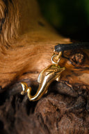 Römischer Delfin-Anhänger, Zinn