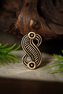 Frankische adelaarsfibula, brons