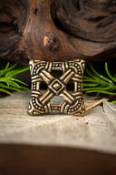 Viking kruisfibula Uppåkra, brons