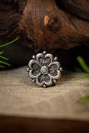 Adorno del cinturón rosa (juego de 5), siglo XVI, plateado