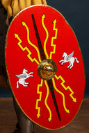 Romeins schild Pegasus, clipeus