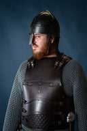 Cuir cuirasse Gawain, noir