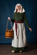 Lin médiéval tablier, naturel