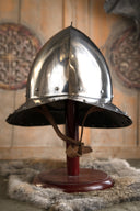 15e eeuwse Bourgondische ketelhoed, 2 mm (battle-ready)