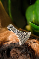 Germanic axe pendant, sterling silver