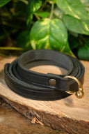 Keltiska La Tèneriem med bälteskrok, svart