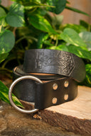 Bälte med Tors hammare, svart