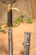 Guerra Civile Americana sciabola Gettysburg, semi-affilato