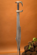 Spartaans zwaard, semi-scherp