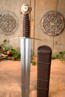 Una mano espada Oakeshott tipo XIV, semi-afilada