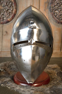 Visiera a ribalta bacinetto, 2 mm (battle-ready)