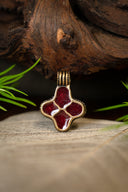 Cloisisonné -Anhänger Uppsala, Bronze