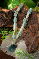 Glasperlen Wikingerkette, 35 Perlen