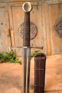 Épée bâtarde, trempé, semi-tranchant