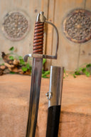 Sciabola da ufficiale Guerra dei sette anni Rivoluzione americana, semi-affilata