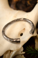 Merowingische Armband, versilberte Bronze