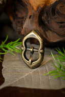 Due pezzi fibbia 4 x 2,5 cm