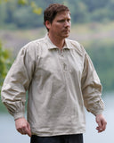 Chemise médiévale Jonathan, naturel