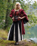 Jas Lilian bordeaux zwart