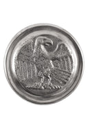 Roman phalera eagle silver color
