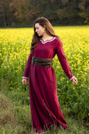 Vroegmiddeleeuwse jurk Aelswith, rood