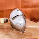 Niemiecki Bascinet Klappvizier, 2 mm