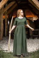 Mittelalterliche Kleid Ennlin, grün