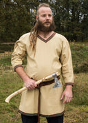 Zandkleurige Vikingtuniek