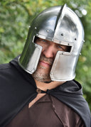 Avant italien Barbute, vers 1440 après J.-C., 2 mm (battle-ready)