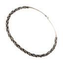 Viking torque Sweden, silvered bronze