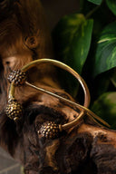 Keltisk tidsel-fibula, bronze