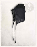 Mittelalterliche Kappe Jasper, schwarz