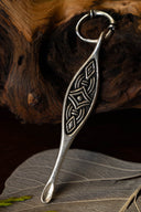 Birka oorlepel graf 523, verzilverd