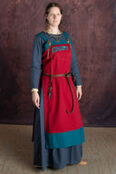 Hangeroc met Viking draken, rood