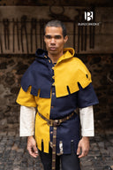 Chaperon Dangereuse, à droite, jaune, mélange de laine