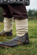 Benlindor fiskbensmönster Halfdan, naturlig