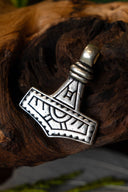 Gotland Thorshamer, verzilverd brons