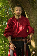 Chemise Renaissance Cosimo, rouge