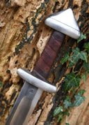 Vikingzwaard Petersen H, kort, bot (battle-ready)