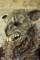 LARP knaagdier masker, bruin