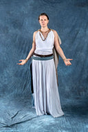 Godinnen Jurk Aphrodite, wit