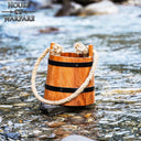 Medieval wooden bucket