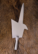 alabarda del siglo XV, semi-afilado