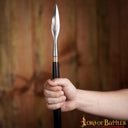 Bladvormige Germaanse werpspeerpunt (framms), semi-scherp