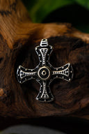 Cuthbert croix, bronze argenté